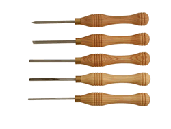 Lathe Chisels Micro 920-0300 Robert Larson Micro Lathe Chisel Set of 5 920-0300